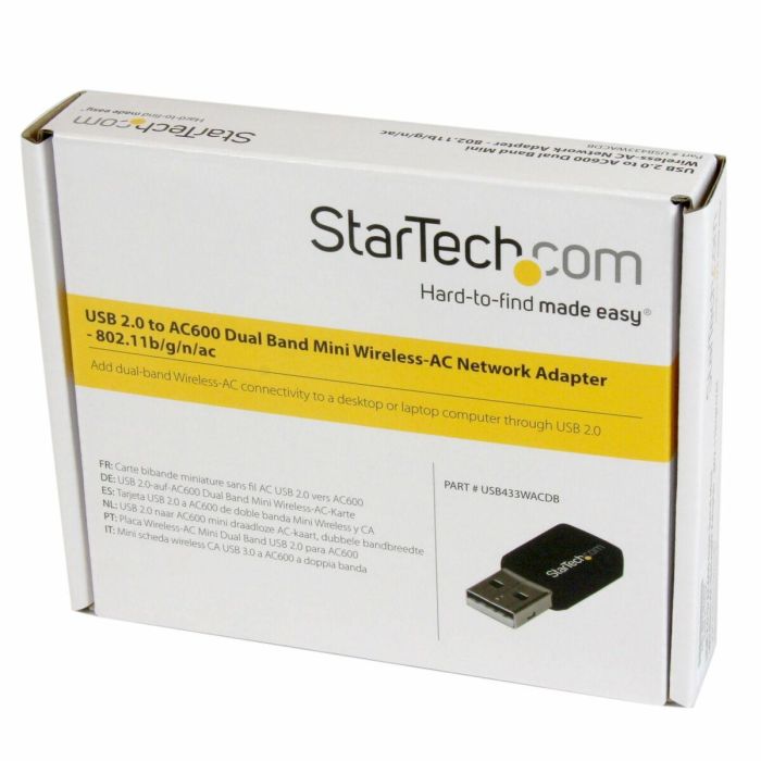 Adaptador USB Wifi Startech USB433WACDB 2 Adaptador USB Wifi Startech USB433WACDB 2