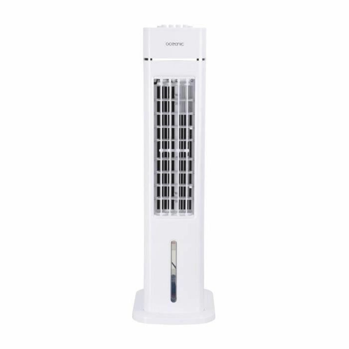 OCEANIC Ventilador de columna OCEANIC - 70W - Alto 76,5 cm - 3,5L - 3 velocidades - Oscilante - Blanco