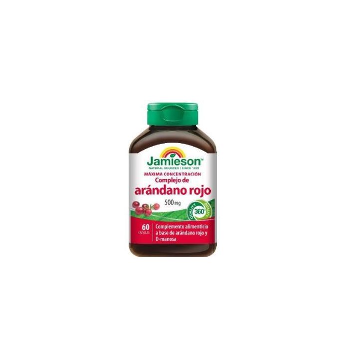 Arandano Rojo 500Mg. 60Cap.