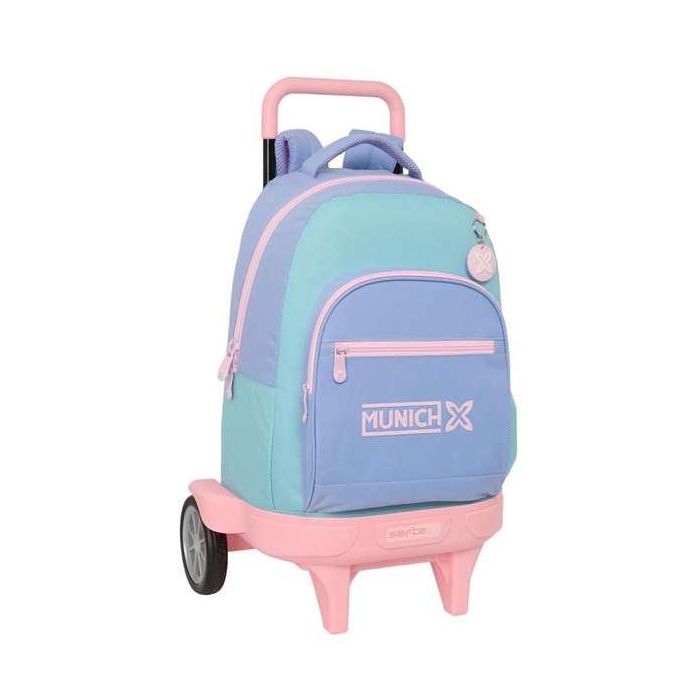 Munich Mochila Grande con Ruedas Compact Evolutiva Exterior Mellow 33x45x22 cm 0 Munich Mochila Grande con Ruedas Compact Evolutiva Exterior Mellow 33x45x22 cm 0