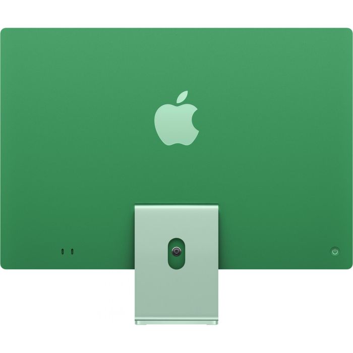 Apple iMac 24" (2024) con pantalla Retina 4.5K, chip Apple M4 (8 núcleos), 16GB RAM, 256GB SSD, color verde, macOS Sequoia, incluye teclado y ratón 1