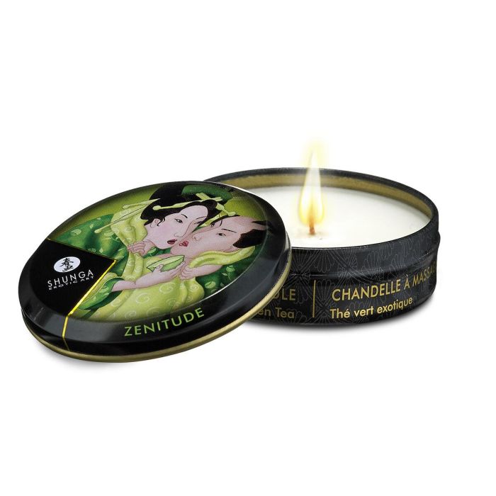 Vela de Masaje Shunga Exotic Green Tea Té Verde 30 ml 2 Vela de Masaje Shunga Exotic Green Tea Té Verde 30 ml 2