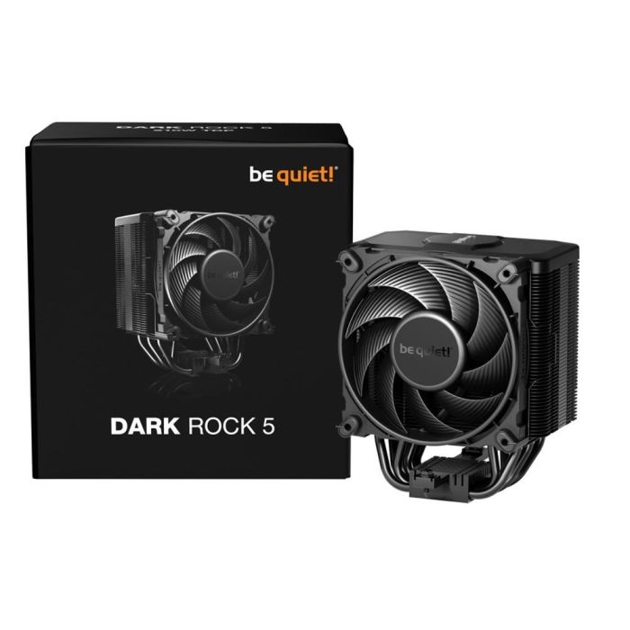 be quiet! DARK ROCK 5 Procesador Refrigerador de aire 12 cm Negro 1 pieza(s) 4 be quiet! DARK ROCK 5 Procesador Refrigerador de aire 12 cm Negro 1 pieza(s) 4