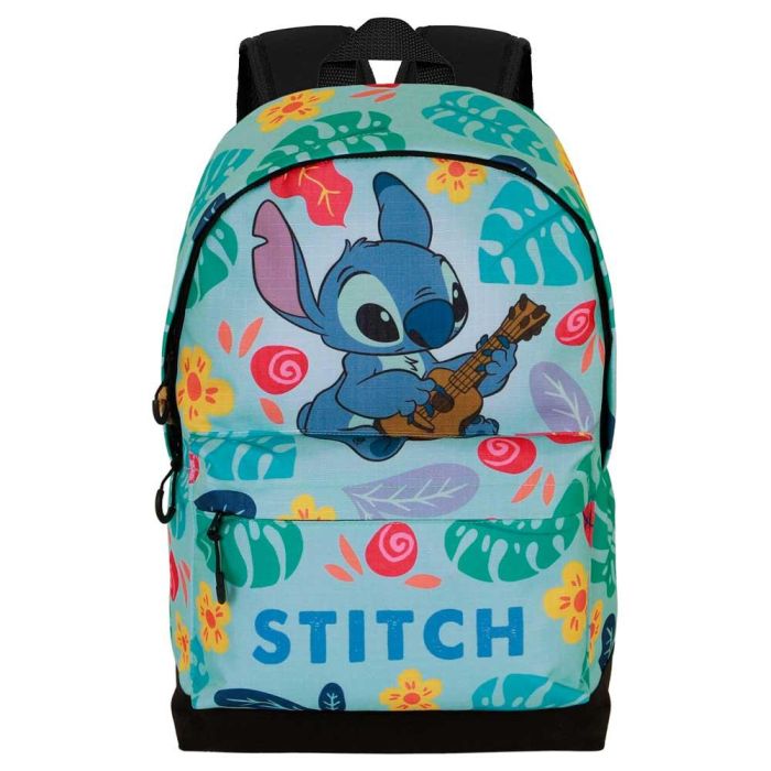Karactermania Mochila Lilo y Stitch Guitar Verde 31 x 18 x 44 cm Ripstop Mochila Urbana Adolescentes Niños 1
