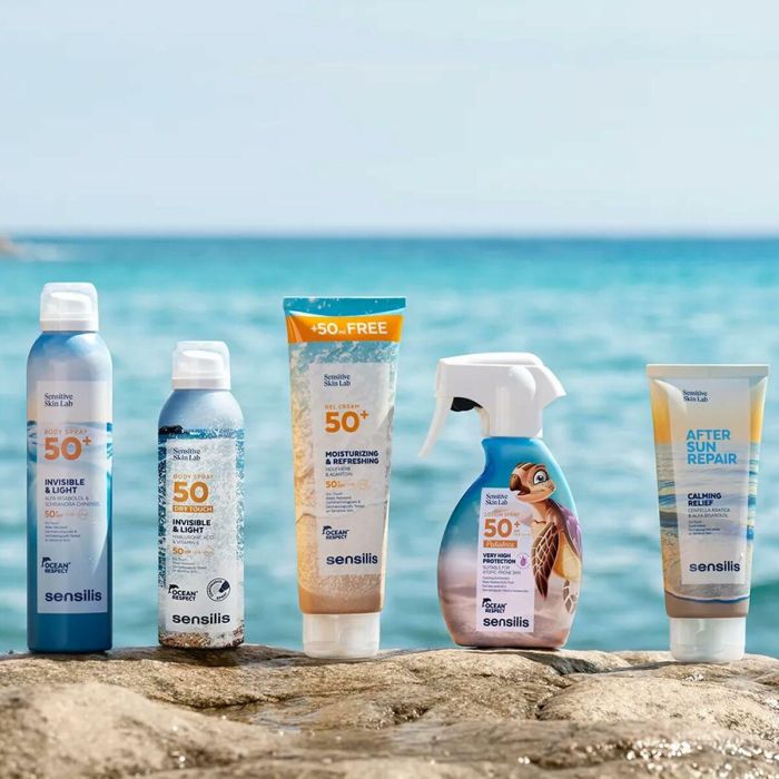Sensilis INVISIBLE & LIGHT Spray Corporal SPF50+ Protector Solar Antiedad con Schisandra Chinensis Absorción Rápida Pack 2 x 200 ml 1 Sensilis INVISIBLE & LIGHT Spray Corporal SPF50+ Protector Solar Antiedad con Schisandra Chinensis Absorción Rápida Pack 2 x 200 ml 1