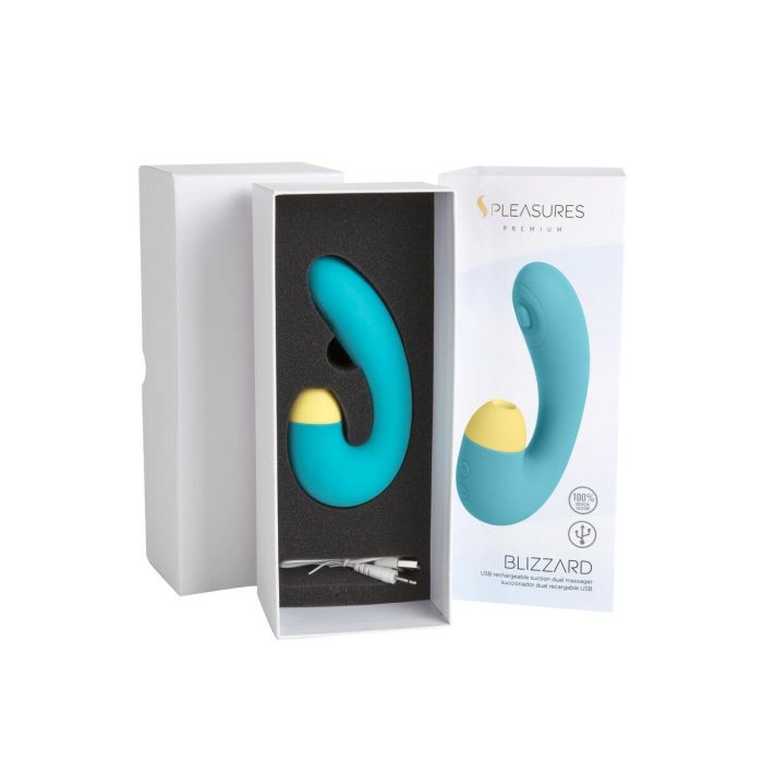 Vibrador Doble Estimulación S Pleasures 3 Vibrador Doble Estimulación S Pleasures 3