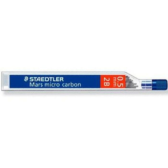 Recambio de mina Staedtler Mars Micro Carbon 2B 0,5 mm (12 Unidades) 1 Recambio de mina Staedtler Mars Micro Carbon 2B 0,5 mm (12 Unidades) 1