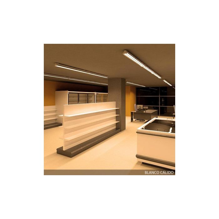 Tubo LED T8 14W 1680Lm 6000ºK 90Cm Cabeza Rotatoria 60.000H [GR-T8RDDG14W-CW-T] 1