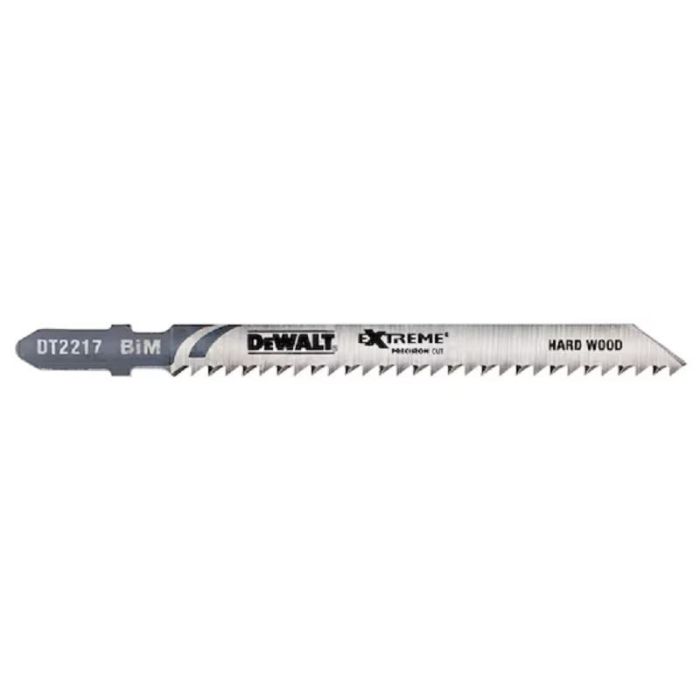 Dewalt Dt2217-Qz - Hoja de Calar Bimetal 100mm, Paso 2.5, para Madera y Derivados hasta 30mm (3 Unidades)