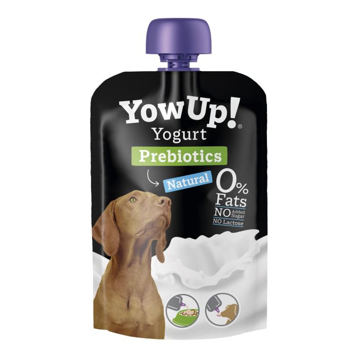 Yowup Yogur Perros Pack 3x115g Sin Lactosa, 0% Grasa. Con Prebióticos, Calcio para Salud Ósea y Digestiva. Sabor Original. 2 Yowup Yogur Perros Pack 3x115g Sin Lactosa, 0% Grasa. Con Prebióticos, Calcio para Salud Ósea y Digestiva. Sabor Original. 2