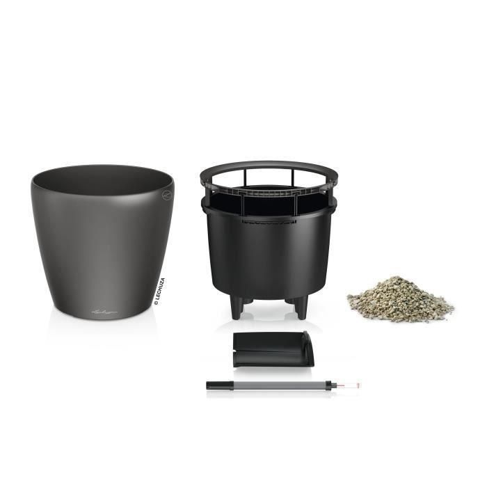 Kit completo - Classico Premium - Antracita metalizado - Ø 21 cm - Altura 20 cm - Capacidad 3 L 1 Kit completo - Classico Premium - Antracita metalizado - Ø 21 cm - Altura 20 cm - Capacidad 3 L 1