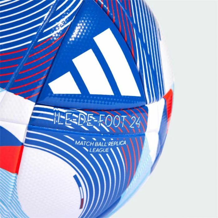 Balón de Fútbol Adidas Ile de Foot 24 League Azul Talla 5 2 Balón de Fútbol Adidas Ile de Foot 24 League Azul Talla 5 2