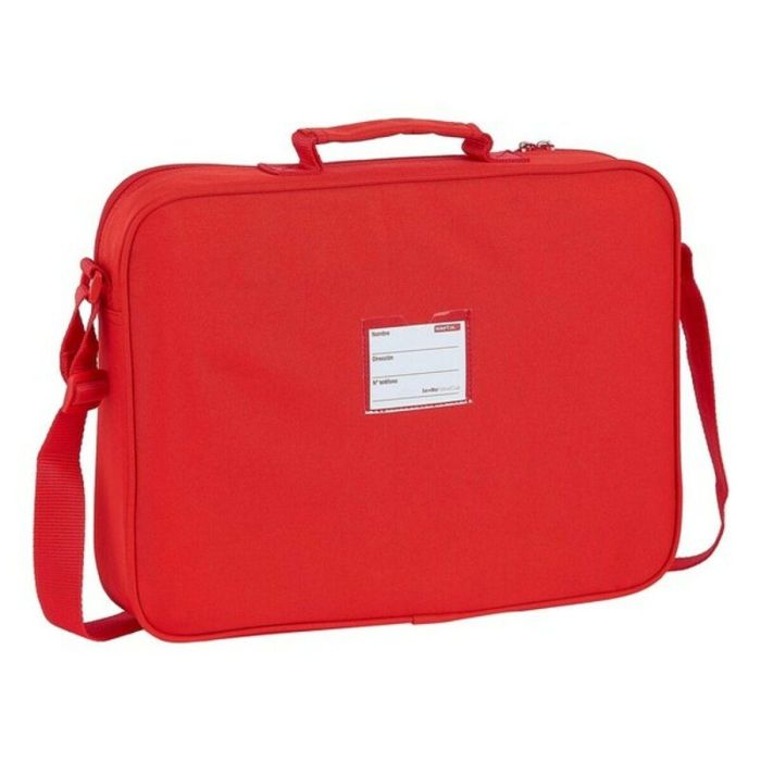 Cartera Escolar Sevilla Fútbol Club Rojo (38 x 28 x 6 cm) 3