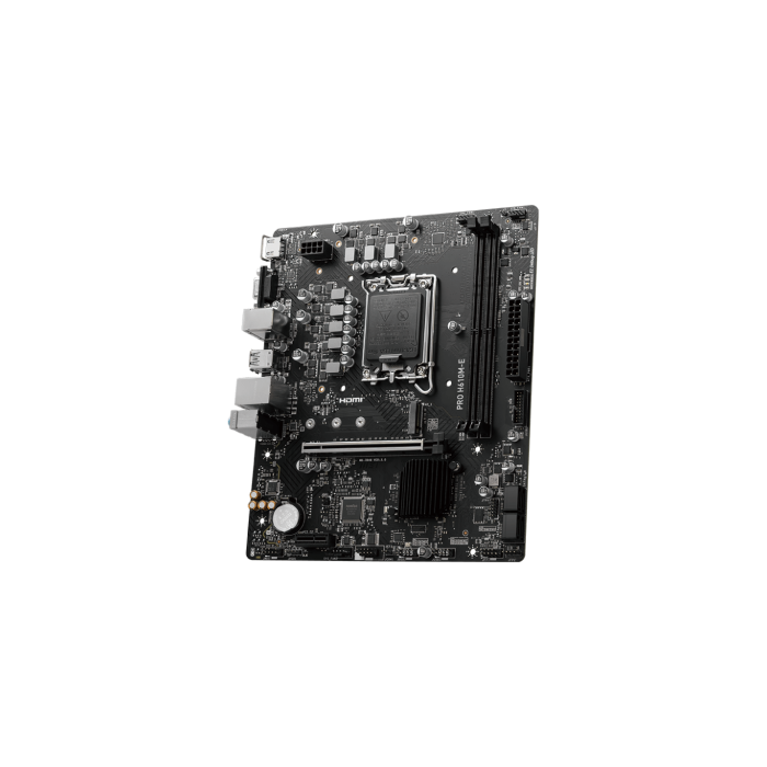 Msi Pro H610M-E Motherboard Intel H610 Lga 1700 Micro Atx 911-7D48-057 2