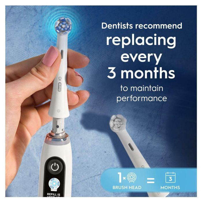 Oral-B ORA8700216778435 Recambios iO Ultimate Clean – Pack de 8 cabezales de cepillo de dientes eléctricos en blanco 9 Oral-B ORA8700216778435 Recambios iO Ultimate Clean – Pack de 8 cabezales de cepillo de dientes eléctricos en blanco 9