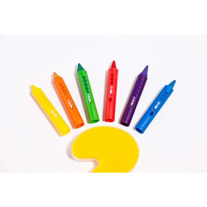 Molto Ceras para Baño Superhéroes Incluye 6 Ceras y Esponja para Niños a Partir de 10 Meses 1