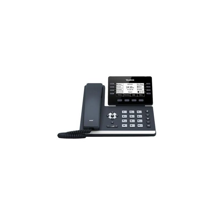 Yealink SIP-T53W Teléfono VoIP IP Gris con Cable y WiFi/Bluetooth, 8 Líneas, Pantalla 3.7" LCD, Montaje Escritorio/Pared 0 Yealink SIP-T53W Teléfono VoIP IP Gris con Cable y WiFi/Bluetooth, 8 Líneas, Pantalla 3.7" LCD, Montaje Escritorio/Pared 0