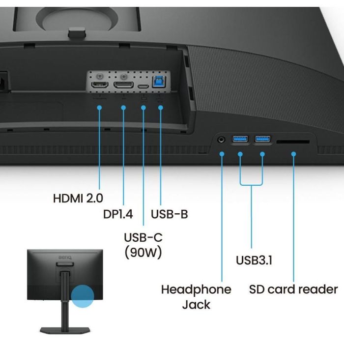 Monitor BenQ SW242Q Full HD WQXGA 24,1" 4 Monitor BenQ SW242Q Full HD WQXGA 24,1" 4