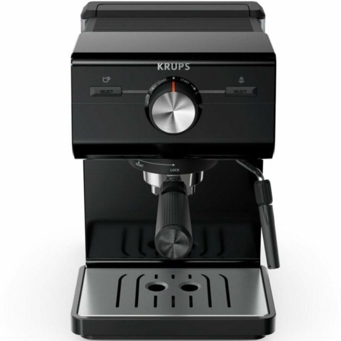 Cafetera Express de Brazo Krups Authentic XP381810 Negro 1100 W 2 Cafetera Express de Brazo Krups Authentic XP381810 Negro 1100 W 2