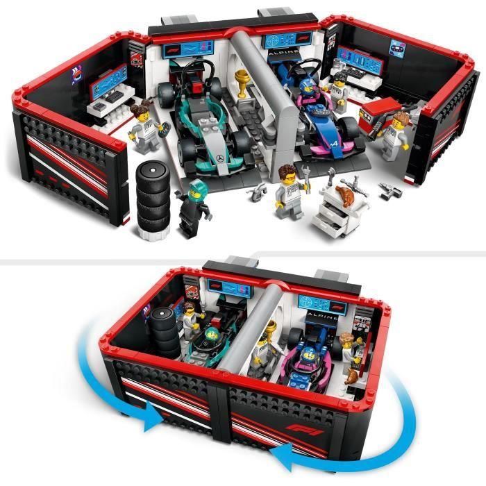 Lego City Formula 1 graraje Con 2 Lego City Formula 1 graraje Con 2