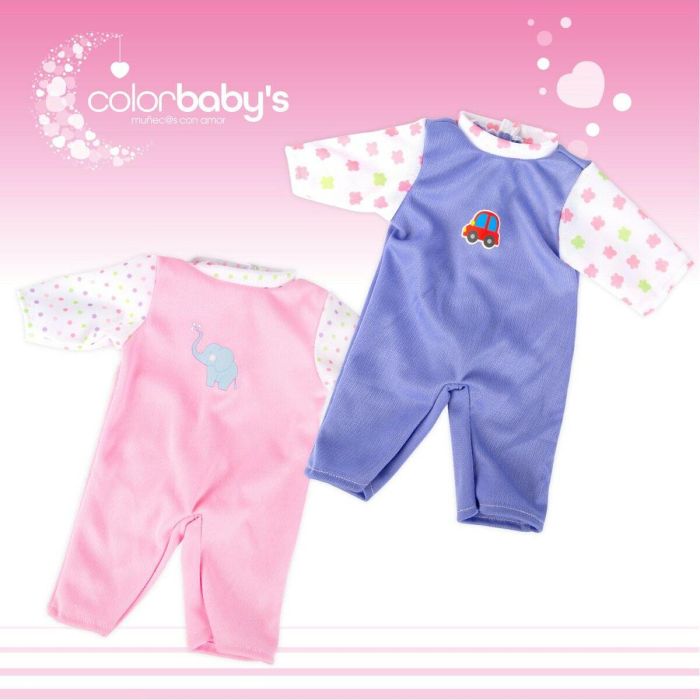 Muñeca bebé Colorbaby 2 Unidades 24 x 42 x 11 cm 4 Muñeca bebé Colorbaby 2 Unidades 24 x 42 x 11 cm 4