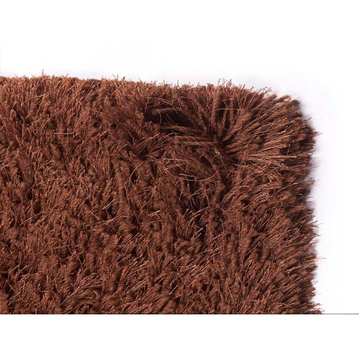 Alfombra de Salón Marrón 120x180 cm - Giftdecor, Poliéster y Algodón 3 Alfombra de Salón Marrón 120x180 cm - Giftdecor, Poliéster y Algodón 3