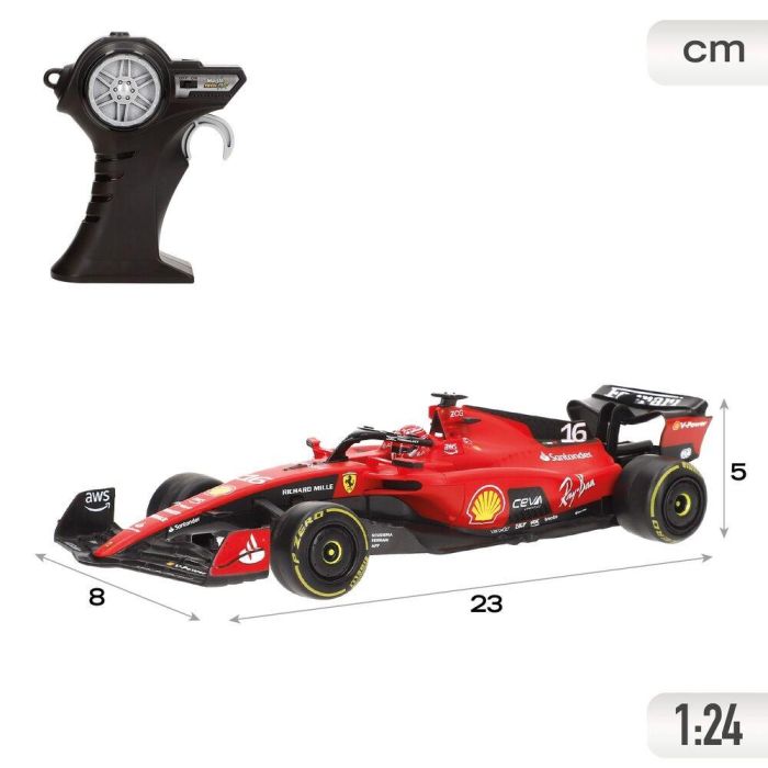 Coche Ferrari Formula 1 Charles Leclerc radio control 3 Coche Ferrari Formula 1 Charles Leclerc radio control 3