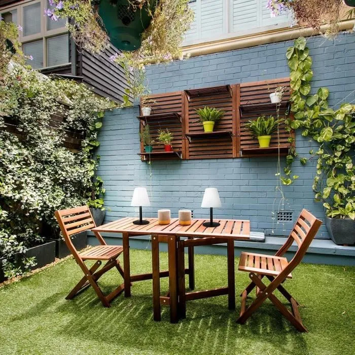 Lumisky STANDY MINI SOLAR RGB Lámpara de mesa solar y recargable, H36 cm, LED multicolor regulable LUM3760093542104 2