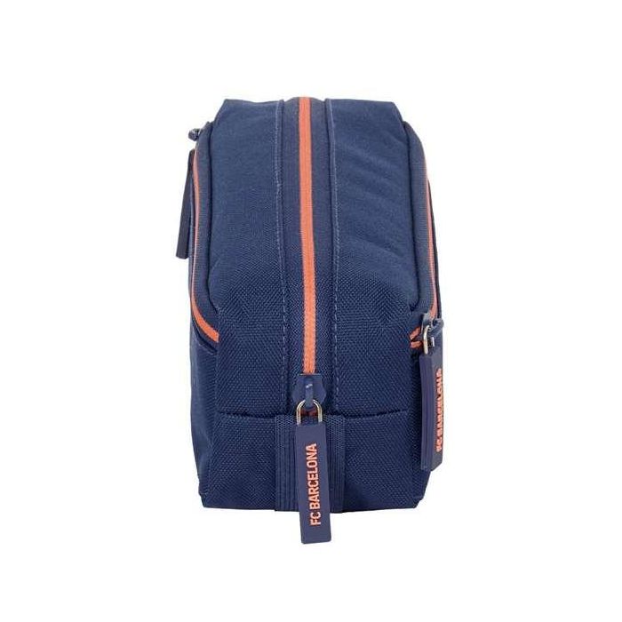 Portatodo triple peq. c/goma elast. 22cm f.c.barcelona 2ª equipacion 22x8,5x6cm 2
