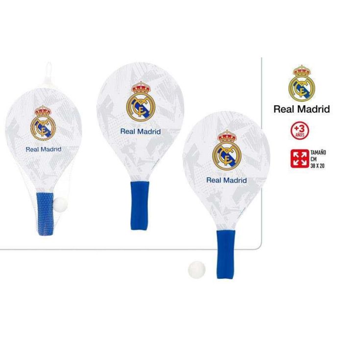 Palas de playa madera real madrid 38x20x0.7cm 2 Palas de playa madera real madrid 38x20x0.7cm 2