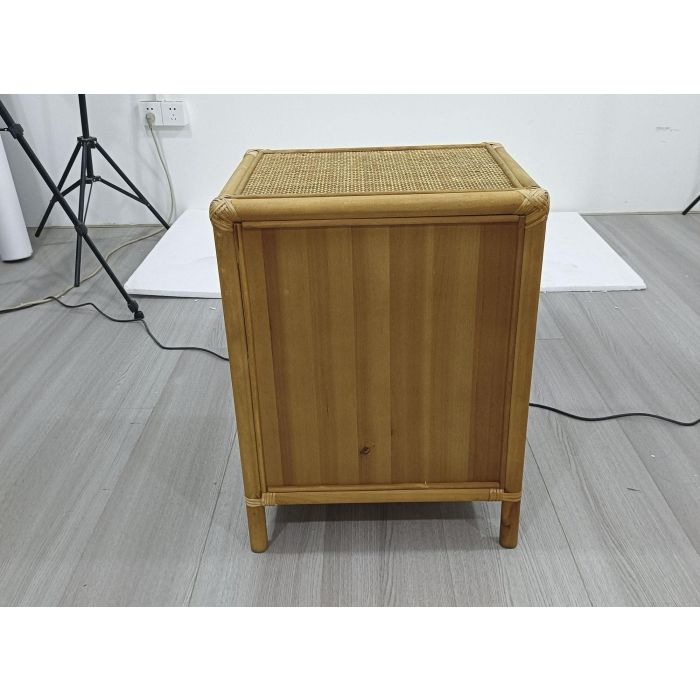 Mesita Auxiliar Tropical DKD Home Decor Marron Claro 35 x 60 x 46 cm 4 Mesita Auxiliar Tropical DKD Home Decor Marron Claro 35 x 60 x 46 cm 4