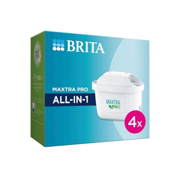 Brita Filtro de Agua Maxtra Pro Cartucho de Recambio - Pack de 4