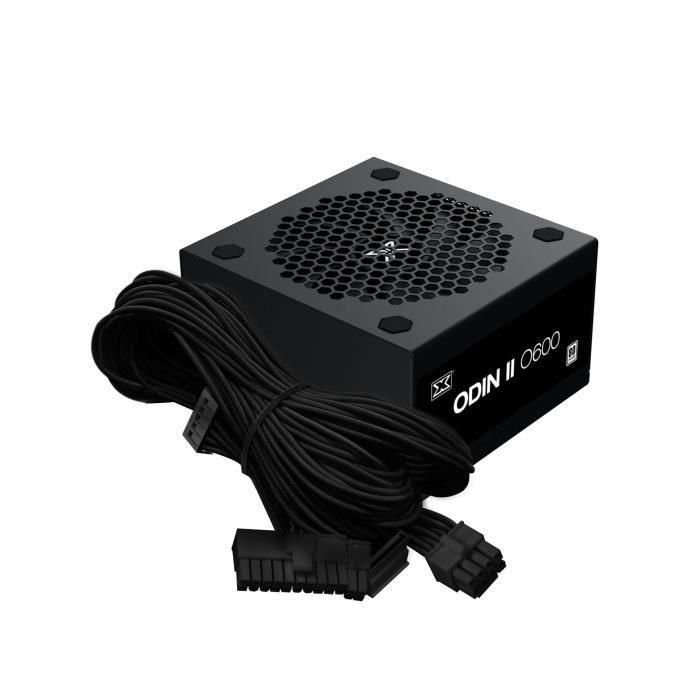 Fuente de alimentación para PC - XIGMATEK - Odin II O600 - 600W - 80Plus - No modular - Ventilador de 120 mm - Negro 3 Fuente de alimentación para PC - XIGMATEK - Odin II O600 - 600W - 80Plus - No modular - Ventilador de 120 mm - Negro 3