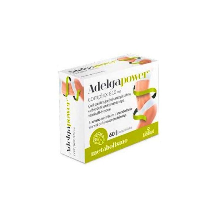 NATURE ESSENTIAL Adelgapower Complex 810mg con L-Carnitina, Garcinia Cambogia y Cafeína, 60 comprimidos