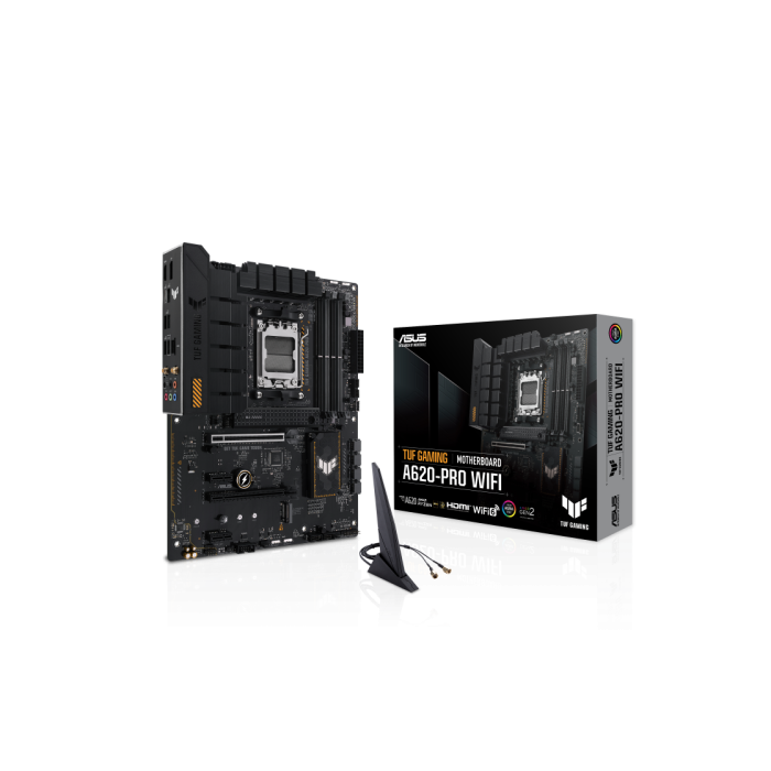 ASUS TUF GAMING A620-PRO WiFi AMD A620 Socket AM5 ATX, Compatible con AMD Ryzen 7/9 7th Gen, DDR5, Wi-Fi 6, 90MB1FR0-M0EAY0 7 ASUS TUF GAMING A620-PRO WiFi AMD A620 Socket AM5 ATX, Compatible con AMD Ryzen 7/9 7th Gen, DDR5, Wi-Fi 6, 90MB1FR0-M0EAY0 7