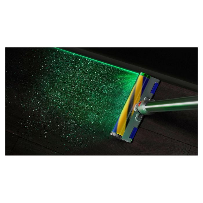 Dyson V15 Detect Absolute Aspiradora Escoba Ciclónica Potente 240 AW con Pantalla y Cepillo LED