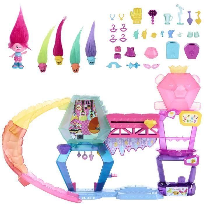 Caja Club de Cristal - Mattel - Hnf24 - Muñeca Maniquí Trolls 1 Caja Club de Cristal - Mattel - Hnf24 - Muñeca Maniquí Trolls 1