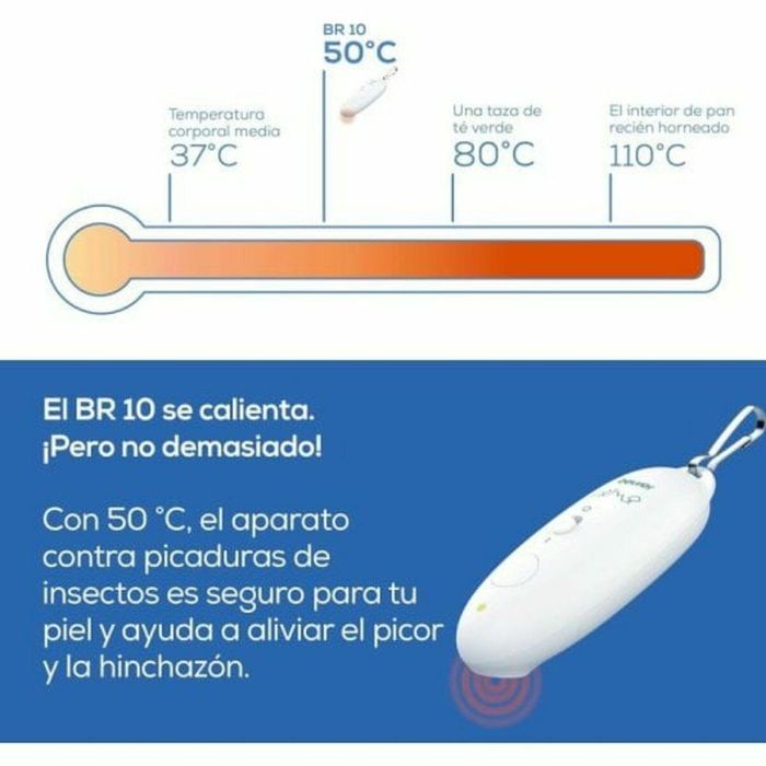Beurer BR-10 Aparato para Alivio Rápido de Picaduras de Mosquitos sin Químicos 10 Beurer BR-10 Aparato para Alivio Rápido de Picaduras de Mosquitos sin Químicos 10