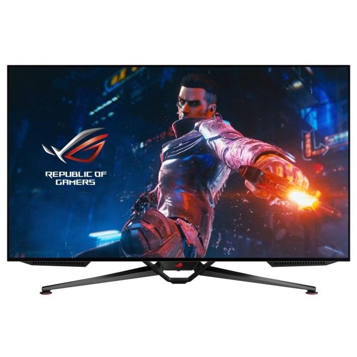 ASUS ROG Swift OLED PG48UQ Monitor Gaming 48 Pulgadas 4K UHD 138Hz OLED 0.1ms G-Sync Compatible HDMI 2.1