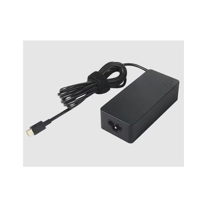 Lenovo Adaptador de CA Estándar 65W USB-C para ThinkPad, Carga Rápida y Eficiente en Casa u Oficina, 100-240V, 222 g