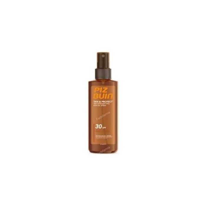 Piz Buin Protector Solar Corporal Aceite Spray SPF30 TAN & PROTECT Acelerador Bronceado 150 ml