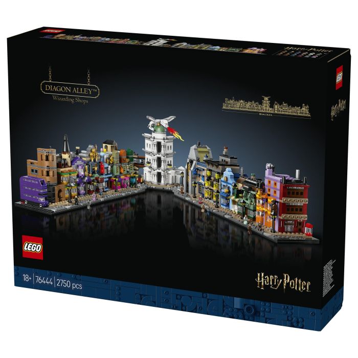 LEGO Harry Potter 76444 Tiendas Mágicas del Callejón Diagon, Juego de Construcción 2750 Piezas 35