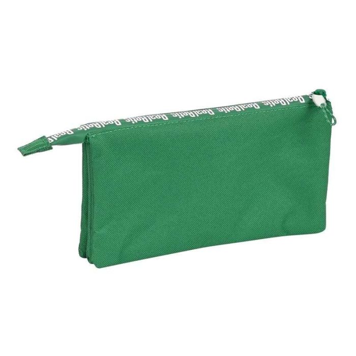 Safta Portatodo Triple Real Betis Balompie 22x12x3cm Verde Poliester Reciclado 1