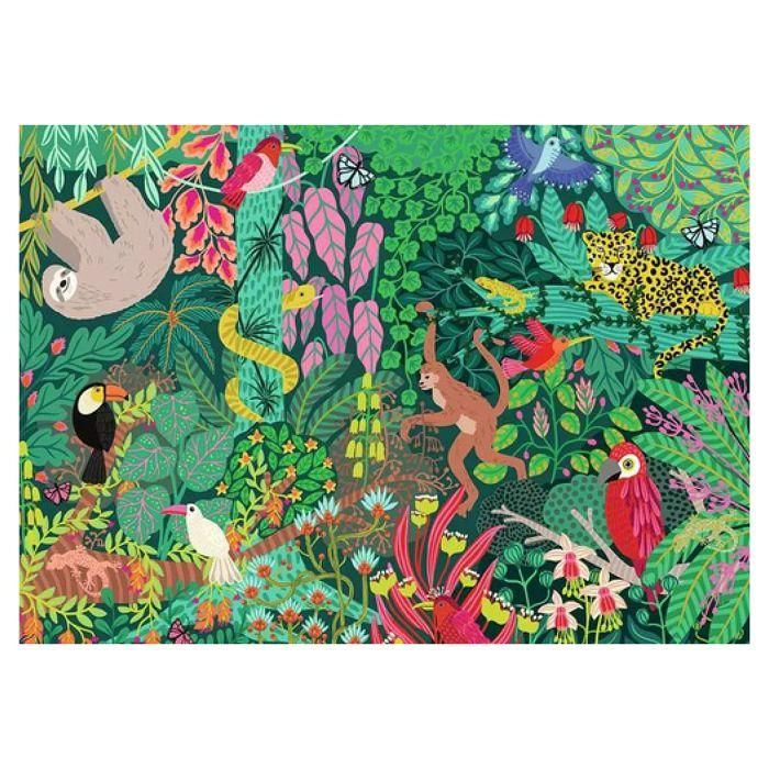 Rompecabezas Ravensburger de 1000 piezas Selva Mágica 1 Rompecabezas Ravensburger de 1000 piezas Selva Mágica 1
