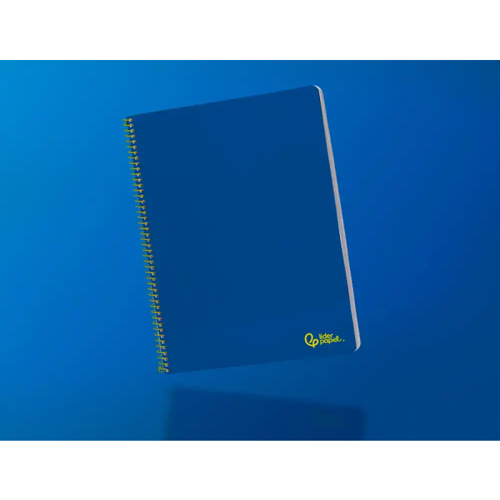 Liderpapel Cuaderno Espiral A4 Smart Tapa Blanda 80 Hojas 75gr Rayado Horizontal Con Margen Color Azul Oscuro 5