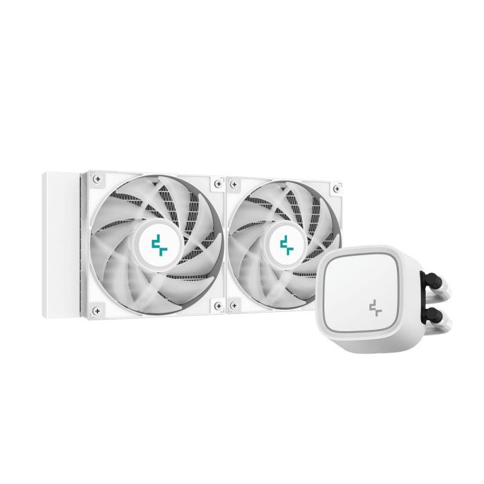 Deepcool LE520 Kit Refrigeración Líquida CPU Blanco ARGB 2 Ventiladores 120mm 220W TDP Intel LGA1700 AMD AM5 13 Deepcool LE520 Kit Refrigeración Líquida CPU Blanco ARGB 2 Ventiladores 120mm 220W TDP Intel LGA1700 AMD AM5 13