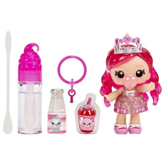 Yummiland - 1 muñeca de 10 cm y un brillo de labios con purpurina para crear - Bianca - Sabor chicle - A partir de 4 años 2 Yummiland - 1 muñeca de 10 cm y un brillo de labios con purpurina para crear - Bianca - Sabor chicle - A partir de 4 años 2