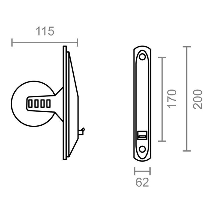 Edm Recogedor pr04 Blanco Polietileno Grande 200 x 115 x 60 mm 2 Edm Recogedor pr04 Blanco Polietileno Grande 200 x 115 x 60 mm 2