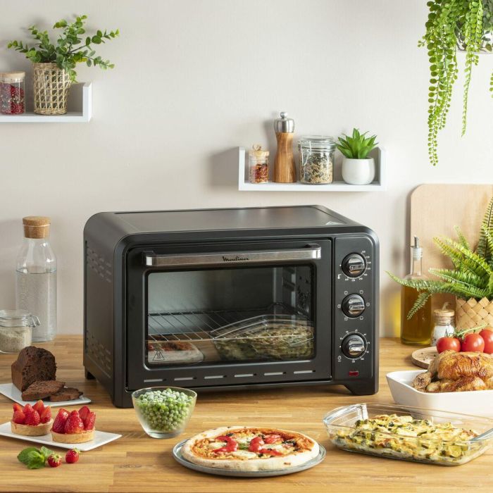 Mini Horno Eléctrico Moulinex OX4648 33 L 1 Mini Horno Eléctrico Moulinex OX4648 33 L 1