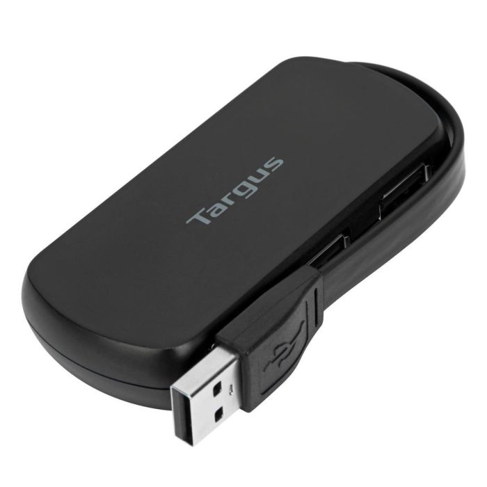 Targus ACH114EU Hub USB 2.0 de 4 Puertos 480 Mbps Negro 2 Targus ACH114EU Hub USB 2.0 de 4 Puertos 480 Mbps Negro 2